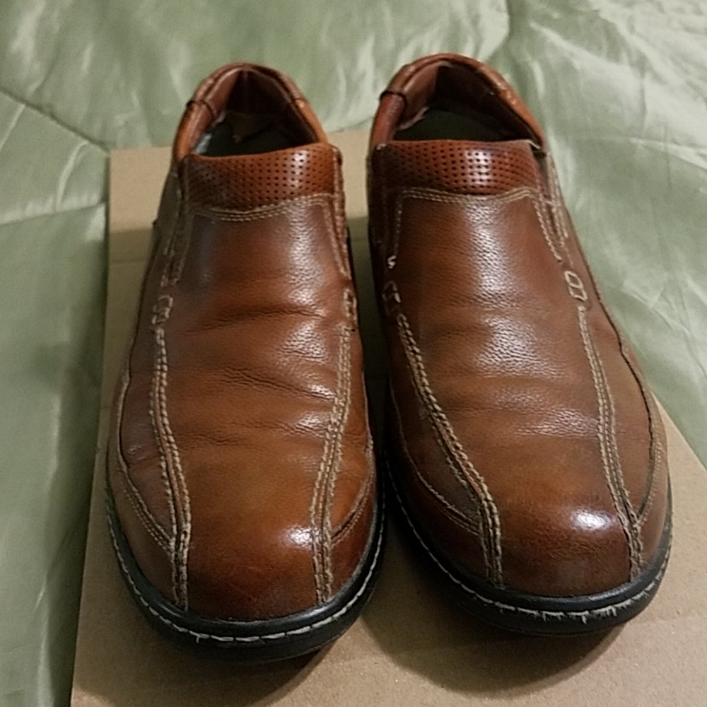 Johnston & Murphy Mens size 11m, brown leather